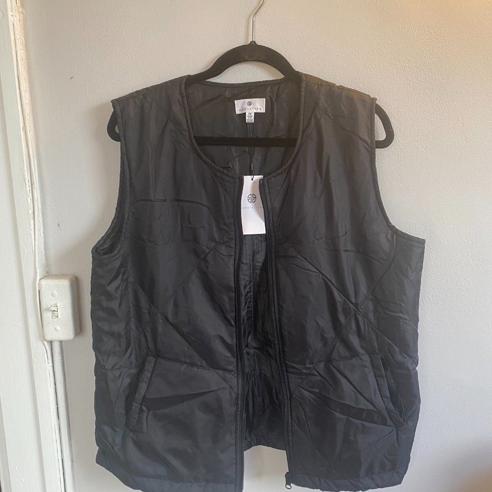 Brand New Black Vest